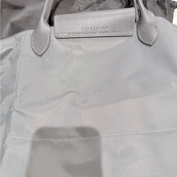 Longchamp Gray Shoulder Bag - Picture 3 of 5